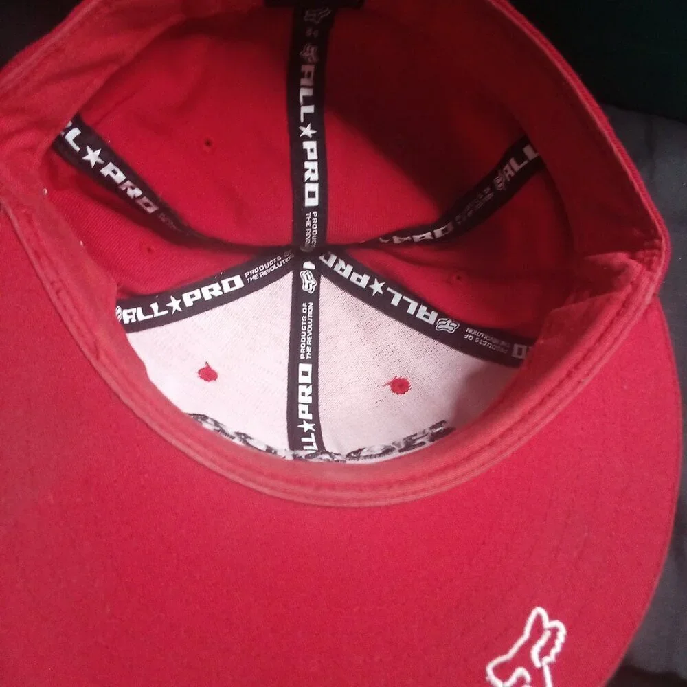 Fox x Honda Racing Fitted Hat Cap Wool